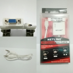 MICRO HDMI TO VGA+AUDIO